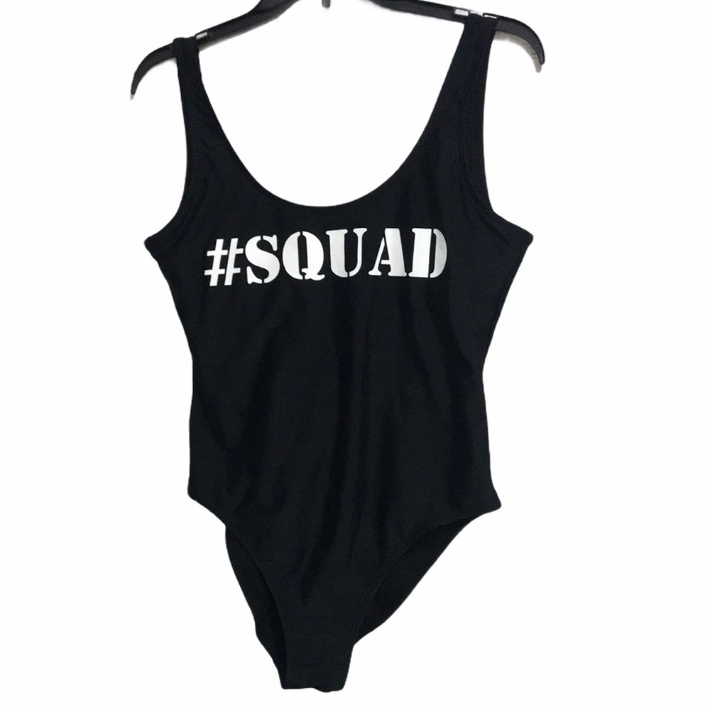 One Pc.Squad Bathing Suit
